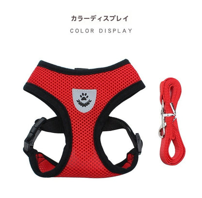 犬 ハーネス 犬用 リード いぬ ウェアハーネス 胴輪 ネコ ペット リード ドック メッシュ 外れ