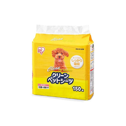 【即納】アイリスオーヤマ ペットシーツ 超薄型 1回使い捨て 抗菌 消臭 小型犬中型犬 ワイド 150枚入