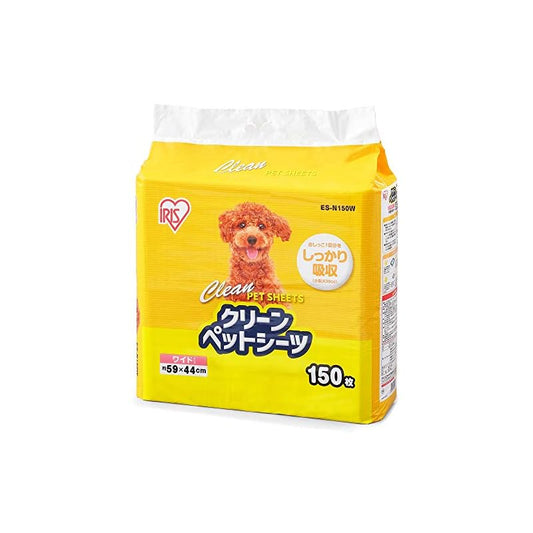【即納】アイリスオーヤマ ペットシーツ 超薄型 1回使い捨て 抗菌 消臭 小型犬中型犬 ワイド 150枚入