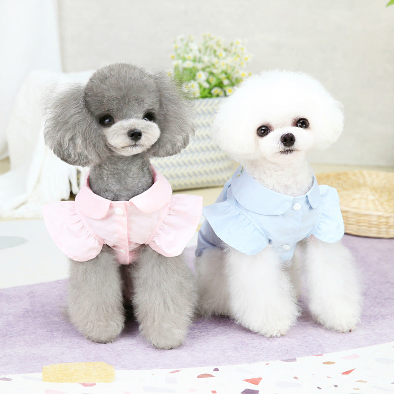 猫 犬 洋服 犬服 ペット服 大中小型犬 ペット用品 犬/猫用 犬の服 ペットウエア 小型犬 中型犬 通気 可愛い ドッグウェア トレーナー 犬 服 ワンピース サロペット ビションフリーゼ 犬猫服