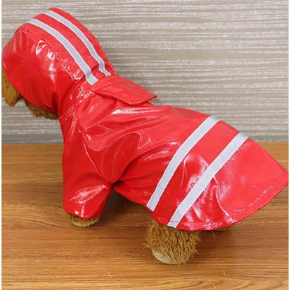 犬用レインコート レインコート 犬の服 反射板付きかわいい 小型犬 お出かけ 梅雨 ドッグウェア 雨着 雨具 小型犬 ペットウェア