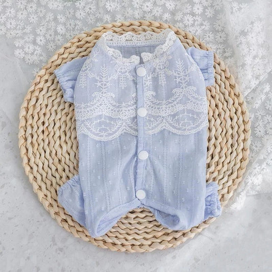 新入庫 ペット 服 安い 犬 春 夏 レース パジャマ かわいい 可愛い ハイブランド 猫 ドッグ ウェア