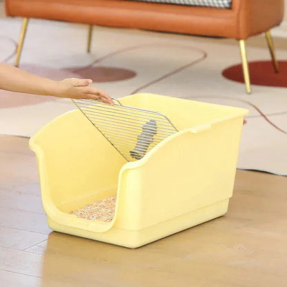 壁付き犬トイレ便器ステンレス防糞犬砂盆の中の小型犬と高犬トイレのペット用品