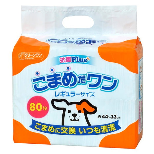 <a href="https://www.qoo10.jp/gmkt.inc/Search/brand.aspx?brandno=66334" target="_blank" class="title_brand" id="btn_brand" title="ペティオ">ペティオ</a>こまめだワン レギュラー 80枚