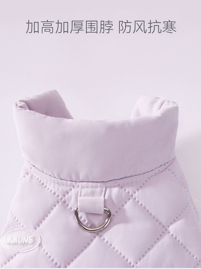 犬服 ワンちゃん服の保温ポケットはベストの子犬の両足を牽引し猫の服を厚くすることができる