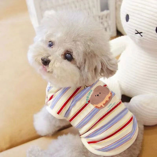夏用ペット服 犬 テディ ビション マルチーズ ヨークシャー 猫 ペット 薄手 かわいい 脱毛防止犬 服 犬 犬の服 犬 洋服 犬の服夏 犬洋服