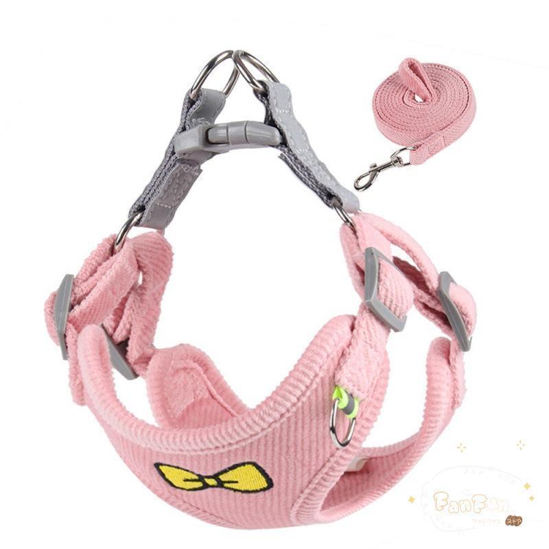 値下げ済み 3日以内に出荷 犬 ハーネスリードセット おしゃれな 中型犬小型犬散歩グッズ 簡単装着 苦しくない 脱げない 首輪 4カラー 2枚購入で150円OFF