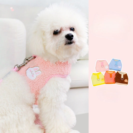 犬用 リード ネコ用ハーネス 136 ペット用品 犬用ハーネス お散歩 お出かけ 軽量 簡単装着 ハーネスリードセット 中型犬 犬 リーシュ おしゃれ ハーネス 猫用 2点セット 胴輪 小型犬 ペット