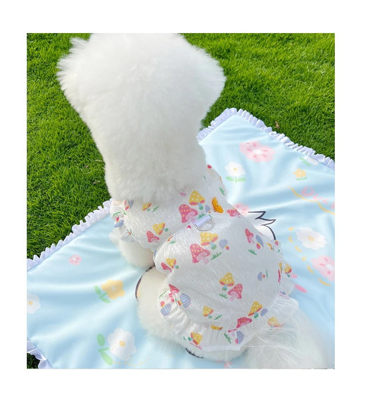 [犬 服]犬 洋服 ins人気商品 夏のペットの犬の服軽量で通気性の抗脱毛猫