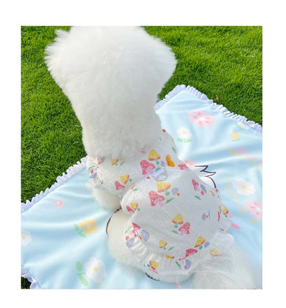 [犬 服]犬 洋服 ins人気商品 夏のペットの犬の服軽量で通気性の抗脱毛猫
