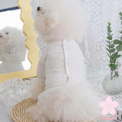新入庫 ペット 服 安い 犬 春 夏 レース パジャマ かわいい 可愛い ハイブランド 猫 ドッグ ウェア