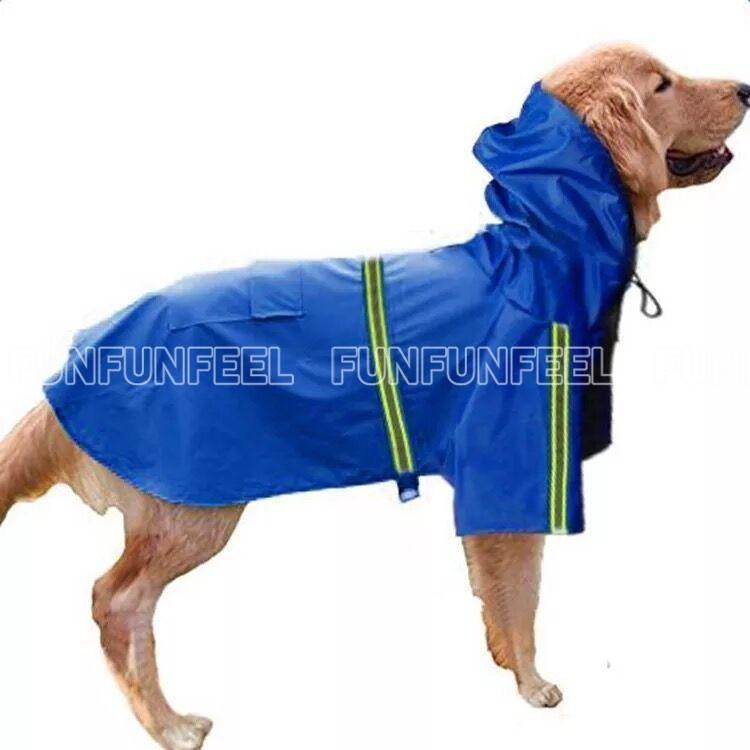 犬 レインコート ポンチョ 中型犬 小型犬 大型犬 かわいい ペット 雨具 防水 軽量 反射板付き ドッグレインコート