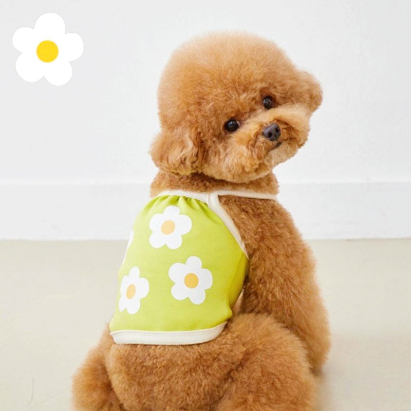 【輸送費無料】ペット用品 ペットウェア ドッグウェア 洋服 キャミソール 花柄 パステルカラー 可愛い ラブリー