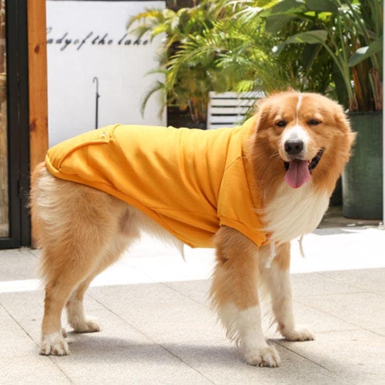 犬の服 全9サイズ・5色! ペット ジャンパー ペットウエア 全9サイズ・5色! 犬 長袖 ペット服 犬服 ドッグウェア アウター 中型犬 ドッグ服 小型犬 トレーナー 大型犬 タンクトップ フード付