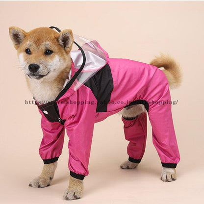 犬用 レインコート 犬 レインコート 透明フード 雨着 犬レインコート 小型犬 中型犬 大型犬 雨具 ドッグウェア お出かけ 雨の日散歩