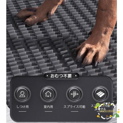 工ガ割-犬 トイレ 5kg25kgまで対応 しつけ用トイレ ぺットトイレ トレーニング用品 オス 飛び散り 便利 ペットトイレ ペット いたずらを防止 犬用 おしっこ
