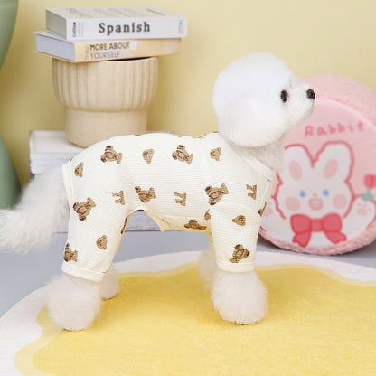 猫 犬 洋服 犬服 ペット服 大中小型犬 ペット用品 犬/猫用 犬の服 ペットウエア 小型犬 中型犬 通気 可愛い ドッグウェア トレーナー 犬 服 ワンピース サロペット ビションフリーゼ 犬猫服