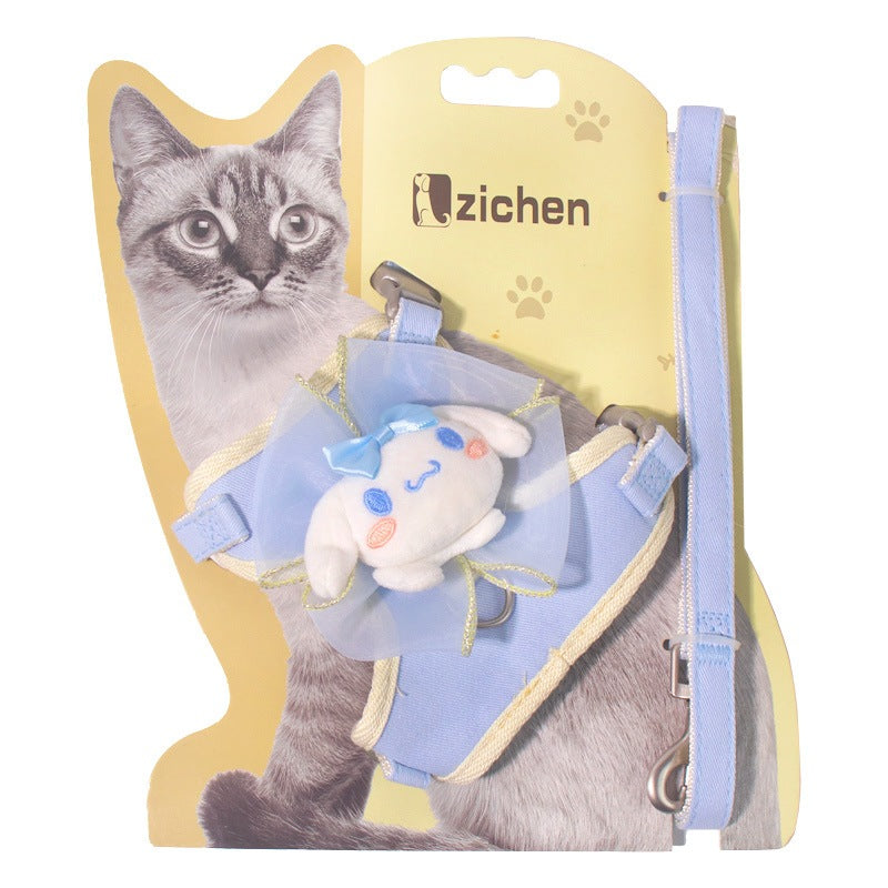 猫用 68 ペットハーネス 犬用ハーネス ネコ用ハーネス お散歩 犬 ハーネスリードセット シンプル ペット用品 ハーネス 小型犬 胴輪 お出かけ おしゃれ 中型犬 簡単装着 2点セット リーシュ 犬
