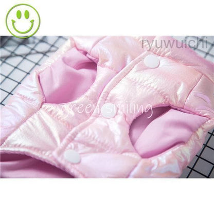 犬の服 秋 冬 ドッグウェア ベスト 中綿 犬服 ペットウェア 犬 服 暖かい 前開き 防寒 もこもこ ふわふわ 可愛い 小型犬 犬用ウェア 猫の服