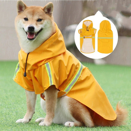 犬用 レインコート 中型犬 小型犬 雨具 カッパ 犬服 防水 ドッグ ペット服 お出かけ 防雨 ペットポンチョ 梅雨 散歩