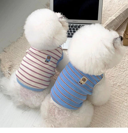 春夏新作 犬服 ペット服 犬 洋服 ペット 犬用品 小中型犬 夏薄型ペットベスト猫小型子犬犬服夏