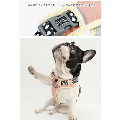新商品プロモーション，数量限定 犬 ハーネス ペット 胴輪 ふっくら生地 服 キャット ドッグ メッシュ ドッグウェア 小型犬 中型犬犬 ハーネス