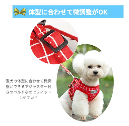 犬 XS ハーネス カラフル M おしゃれ S 小型犬 L 犬用ハーネス かわいい ワンタッチタイプ 着脱しやすい 胴輪 負担の少ない アウトドア 中型犬