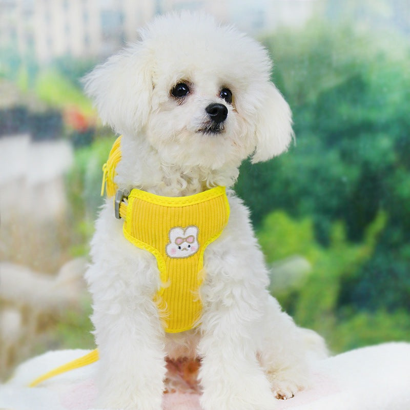 簡単装着 ペットハーネス ハーネスリードセット 犬用ハーネス ペット用品 リード 犬用 ネコ用ハーネス お散歩 2点セット シンプル 胴輪 ハーネス おしゃれ 小型犬 リーシュ 猫用 中型犬 犬 お出