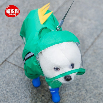 ペット服 犬 レインコート 防水 ポンチョ ペット 雨の日 服