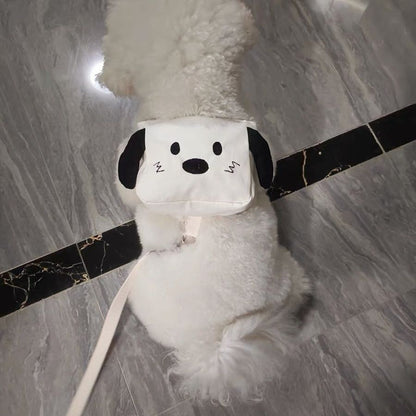 ペットの外出はかわいいですリュックサックの小型カバンは熊のテディの牽引紐の子犬の猫より可愛いです