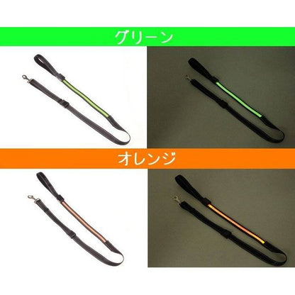 今月最大のプロモーション 迅速な配送 リード 中型犬 安全対策 首輪 ペット用品 光る 小型犬 ドッグ LED 犬 首輪 長さ調整 散歩 出かけ カラバリ豊富リード 中型犬