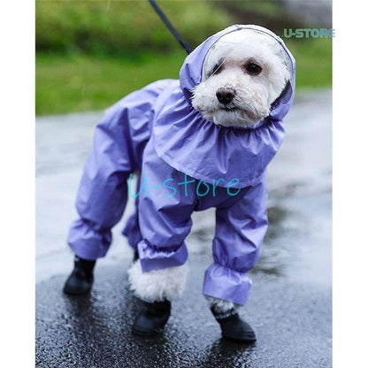 犬用 防水服 レインコート 犬服 雨具 お散歩 梅雨対策 着脱簡単 ゴールデン犬 防雨犬の服 小型犬 中型犬 犬レインコート ドッグウェア