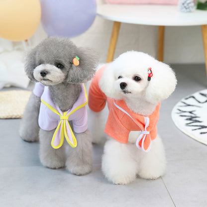 猫 犬 洋服 犬服 ペット服 大中小型犬 ペット用品 犬/猫用 犬の服 ペットウエア 小型犬 中型犬 通気 可愛い ドッグウェア トレーナー 犬 服 ワンピース サロペット ビションフリーゼ 犬猫服