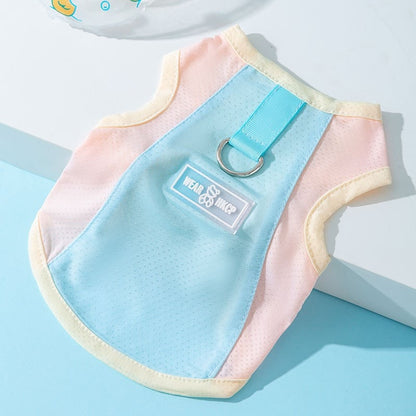 犬 洋服 ペットの子犬の服かわいい水玉模様のドレス春夏薄い