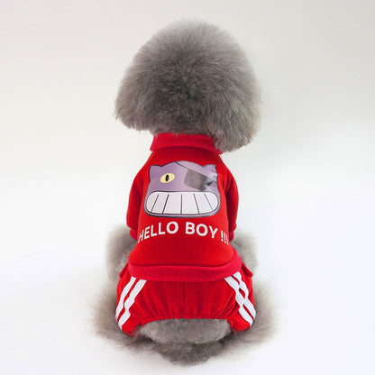 猫 犬 洋服 犬服 ペット服 大中小型犬 ペット用品 犬/猫用 犬の服 ペットウエア 小型犬 中型犬 通気 可愛い ドッグウェア トレーナー 犬 服 ワンピース サロペット ビションフリーゼ 犬猫服