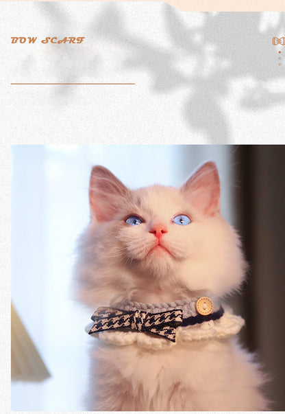 アクセサリー 20cm~30cm オシャレ かわいい 猫 撮影道具 成猫 チョーカー 首輪 ペット ネコ 超軽量 犬 子猫 マフラー 安全 写真 猫用首輪 カラーリボン リボン