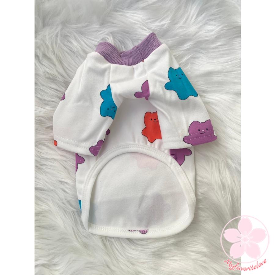 人気商品超目玉 ペット 服 安い 犬 春 夏 秋 Tシャツ くま 柄 かわいい 可愛い ハイブランド 猫 ドッグウェア
