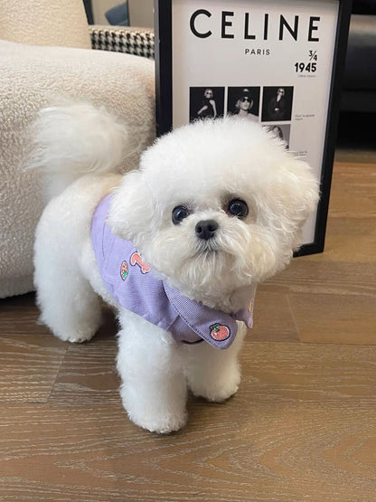 【6989人コレクション】ネットレッド犬服春秋タイプペット子犬テディ比熊雪納瑞小型犬デニム