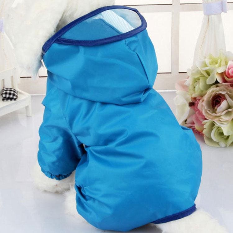 ペット服 犬 レインコート 犬レインコート 小型 中型犬 用 ペットレインコート 雨具 ドッグ ペット服 レインポンチョ カッパ 帽子付 レインウェア