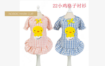 猫 犬 洋服 犬服 ペット服 大中小型犬 ペット用品 犬/猫用 犬の服 ペットウエア 小型犬 中型犬 通気 可愛い ドッグウェア トレーナー 犬 服 ワンピース サロペット ビションフリーゼ 犬猫服