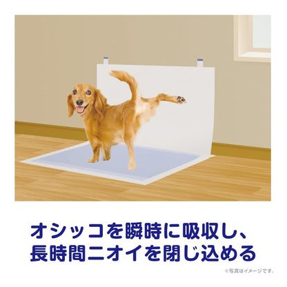 【壁ガード】デオシート 足上げワンちゃん用 壁貼りガード ワイド 30枚×6個 [犬用トイレシート]【防水シート/ケース販売】