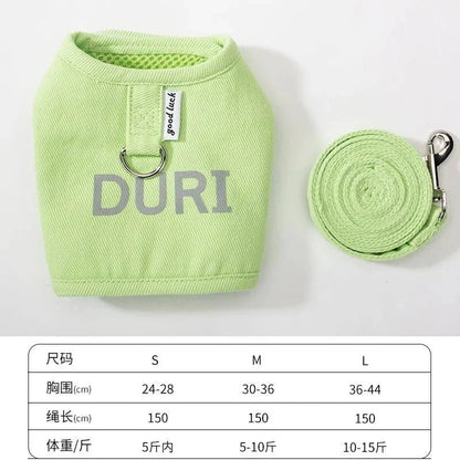 犬 ハーネスリード ２点セット ペット用品 大型犬 小型犬 中型犬 ペットグッズ 犬用 猫用 胴輪