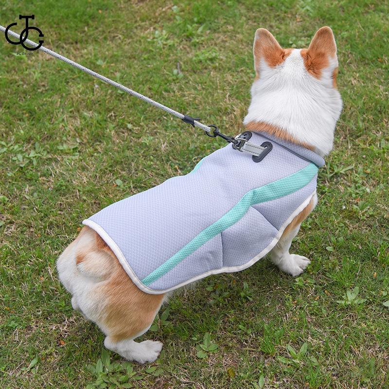 ペット用品 ペット服 熱中症対策 クールベスト 対策 夏 着せやすい 接触冷感 小型犬 犬 ひんやりベスト ひんやり 中型犬 ペット 冷感犬服 猫