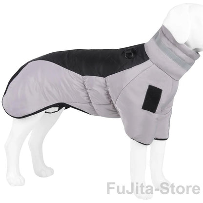 ペット服 犬服 ドッグウェア ダウンジャケット 大型犬防寒 秋冬 ワンちゃん服 大型犬 保温 防水 犬のコート 中綿ジャケット 裏起毛 二つ足 冬 暖かい服 愛犬用