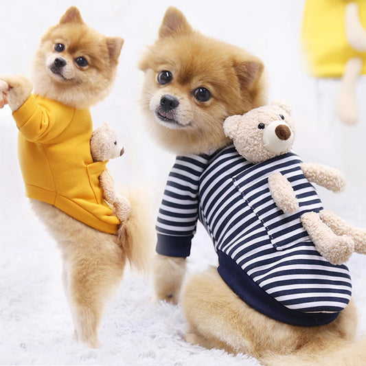 犬服 セーター いぬのふく 犬の服 ドッグウェア ニットセーター 厚手 秋冬 防寒 暖かい ト犬猫洋服 可愛い 小中型犬 散歩着 記念撮影 お出かけ