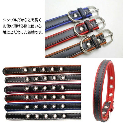 シンプル首輪 セール 首輪 中型犬 翌日配達対応 ベーシック首輪 犬 ペット首輪 小型犬 ネコポス送料無料 犬の首輪