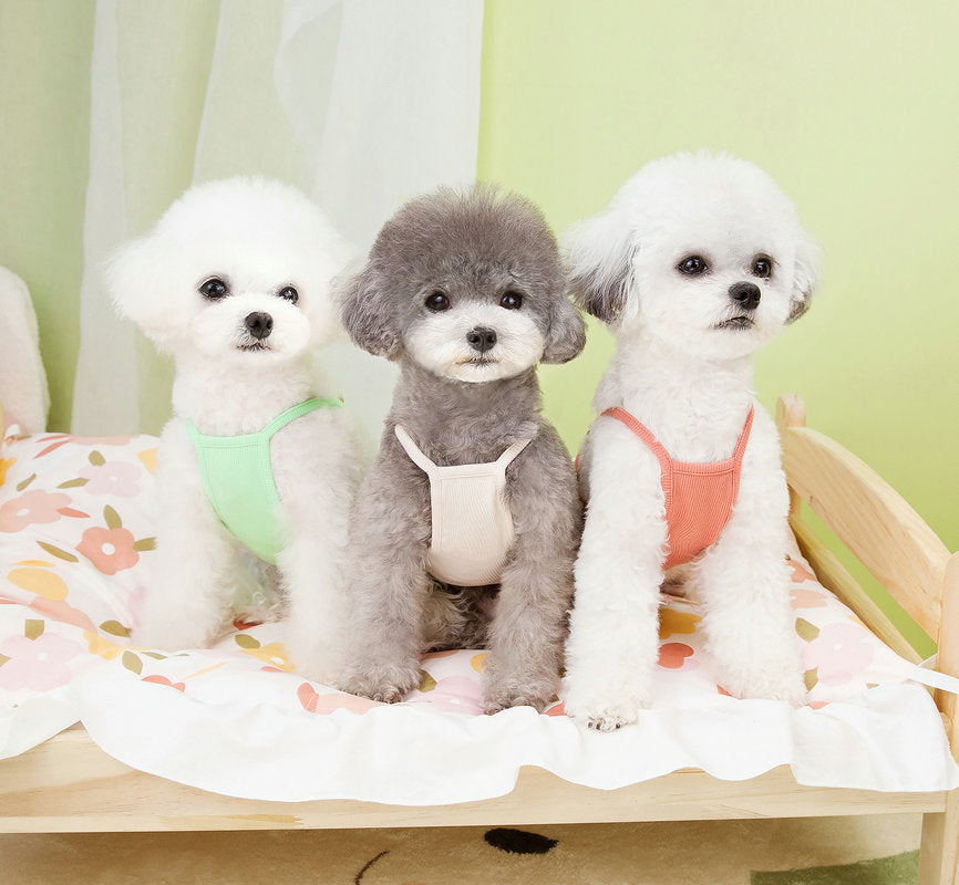 [犬 服]犬 洋服 ins人気商品 ペットの服小型犬新しい猫ベスト犬服夏薄いサスペンダー