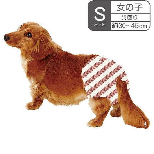 <a href="https://www.qoo10.jp/gmkt.inc/Search/brand.aspx?brandno=66334" target="_blank" class="title_brand" id="btn_brand" title="ペティオ">ペティオ</a>犬用オムツ frais フレス たっぷり吸収するエチケットパンツ 女の子用おむつ S 16枚 小型犬 短毛犬長毛犬 シーツ エチケットウェア Petio W27230