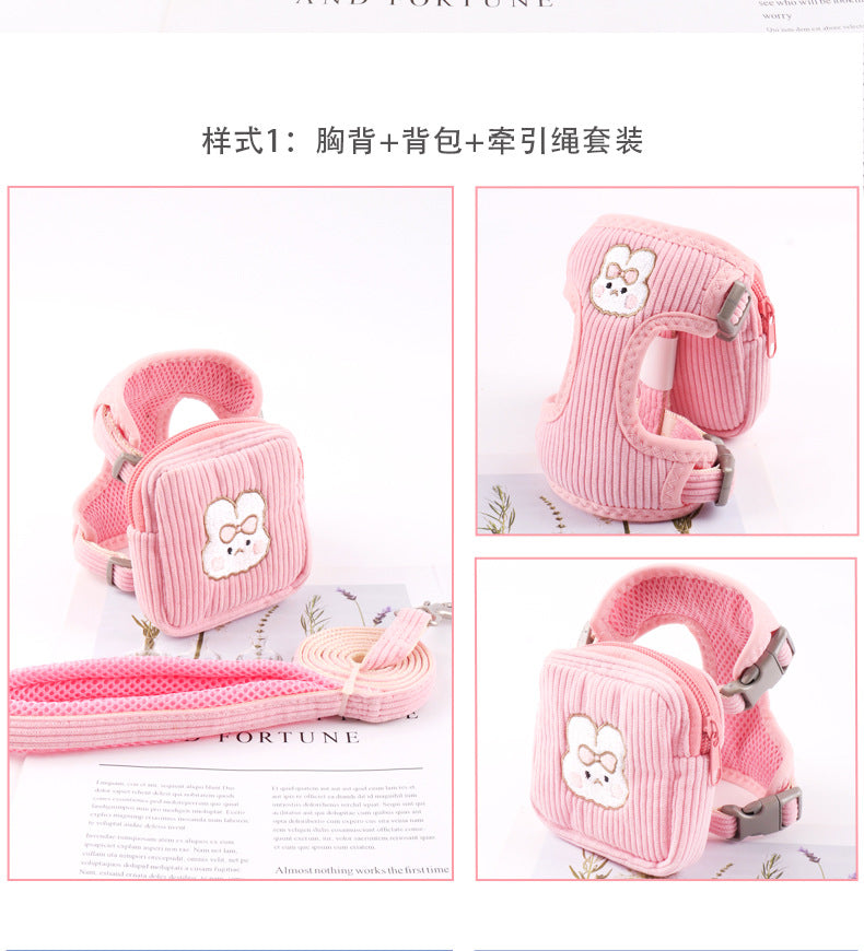 簡単装着 ペットハーネス ハーネスリードセット 犬用ハーネス ペット用品 リード 犬用 ネコ用ハーネス お散歩 2点セット シンプル 胴輪 ハーネス おしゃれ 小型犬 リーシュ 猫用 中型犬 犬 お出