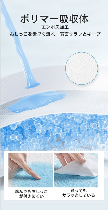 <a href="https://www.qoo10.jp/gmkt.inc/Search/brand.aspx?brandno=109151" target="_blank" class="title_brand" id="btn_brand" title="Honeycare">Honeycare</a>ペットシーツ 超薄型 ペットシート犬猫 サイズ選択可 レギュラー800枚 ワイド400枚 スーパーワイド200枚